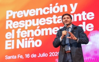 Pullaro por los pronósticos de El Niño: “Santa Fe está hoy mucho mejor preparada que hace tres años”