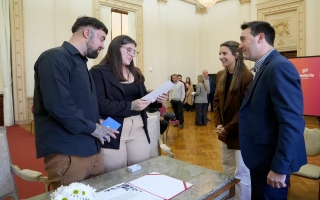 El Salón Blanco de la Sede de Gobierno en Rosario fue escenario de ocho casamientos