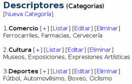 Categor&iacute;a Soft