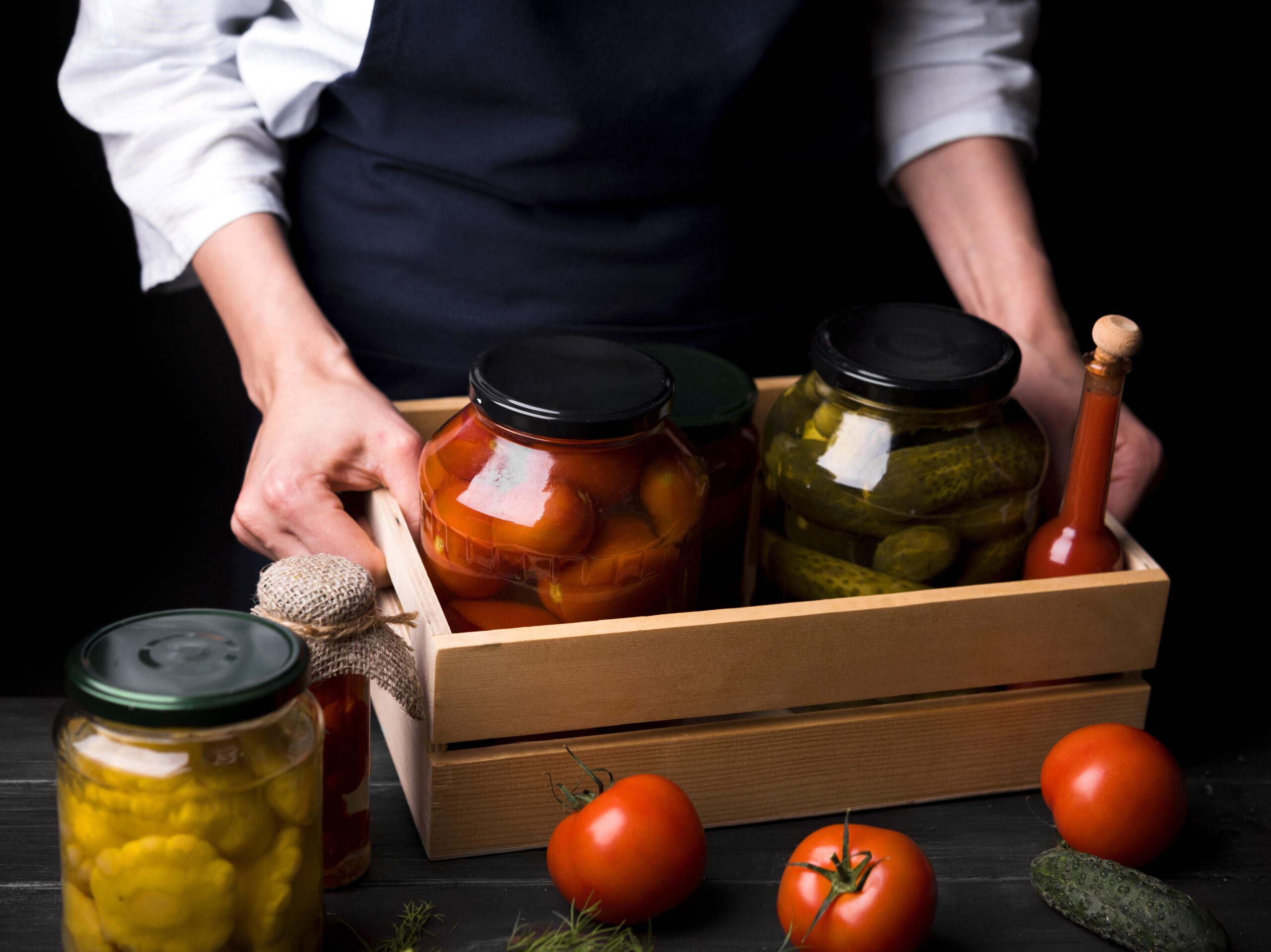 close-up-hands-holding-wooden-box
