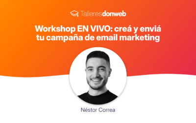 Vas a crear vos mismo tu email marketing en vivo