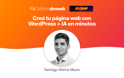 Creá tu página web con WordPress + IA en minutos