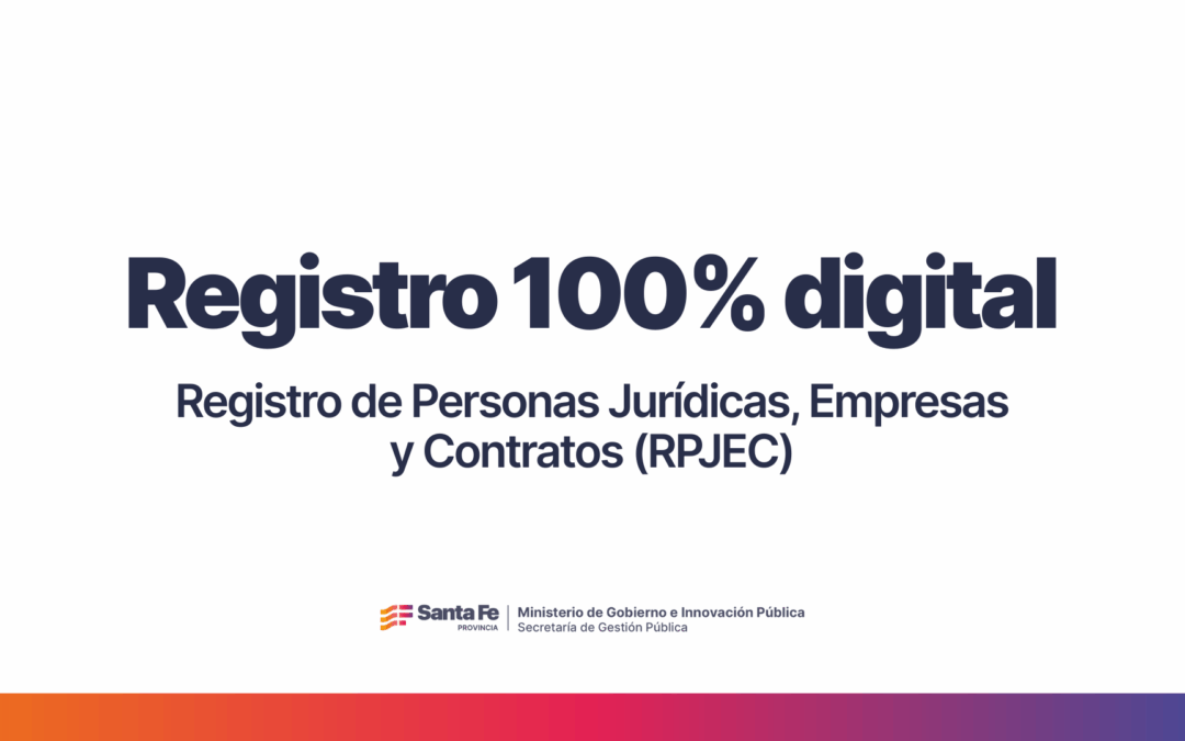 Registro 100% digital