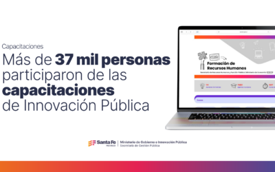 Más de 37 mil personas participaron de las capacitaciones de Innovación Pública