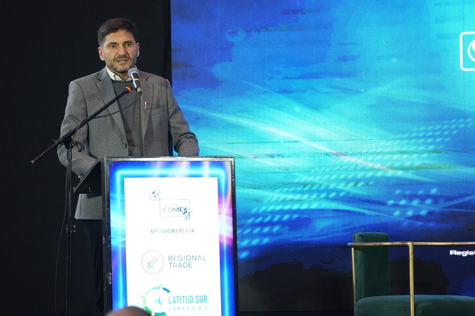 Pullaro reafirma el liderazgo exportador de Santa Fe en la apertura de la Semana Comex 2025