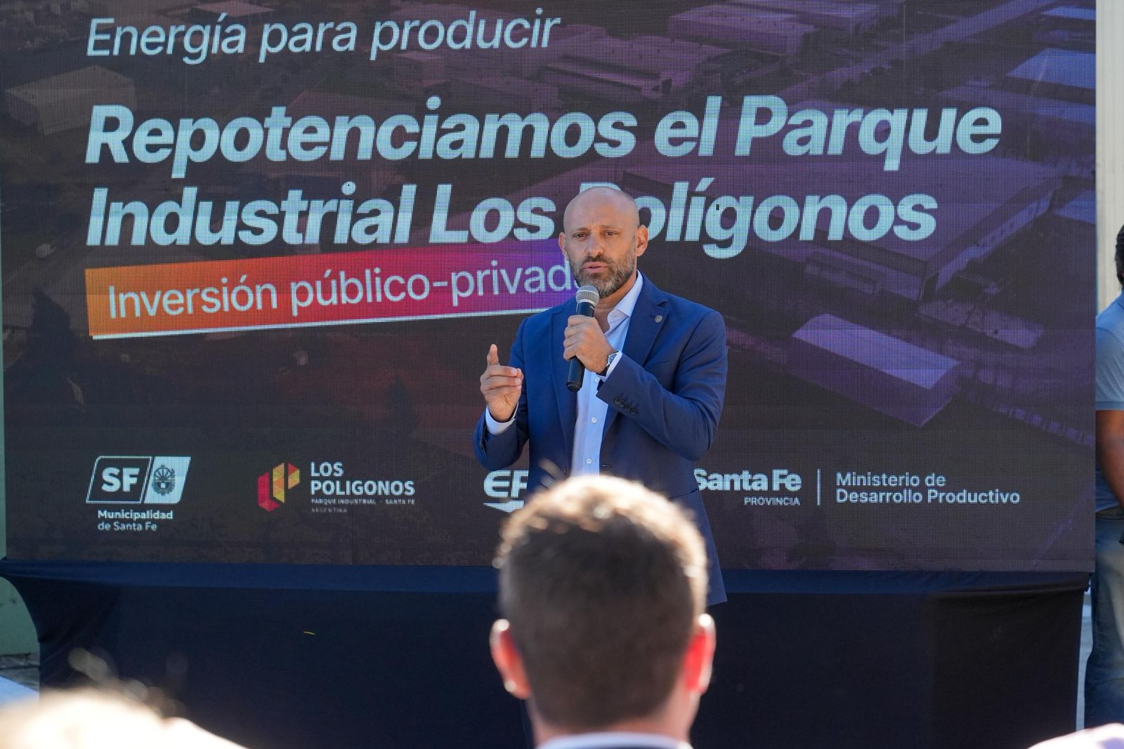 Pullaro inaugur&oacute; obra energ&eacute;tica clave para la industria en Santa Fe