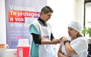 Enfermedades respiratorias: la Provincia puso en marcha la Campaña Vacunate