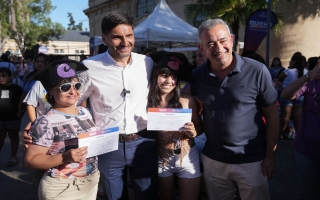 Pullaro participó del cierre de los talleres del Nueva Oportunidad junto a 8.500 jóvenes