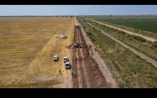 Obras en el norte: Provincia amplía la red cloacal para que más vecinos de Vera puedan conectarse