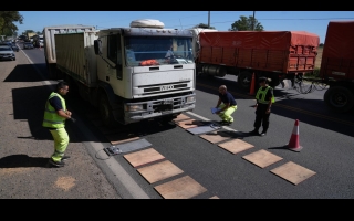 Provincia inició los controles intensivos de carga en camiones, con sanciones más duras