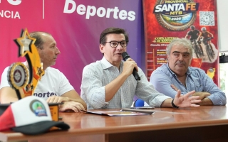 Provincia presentó la Copa Lotería de Santa Fe de Mountain Bike