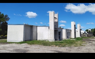 La construcción de las 12 viviendas en Malabrigo por parte de Provincia ya está en la etapa final con el 80 % de los trabajos