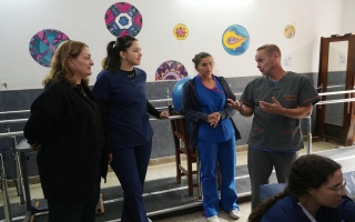 Hospital Vera Candioti: la obra de la nueva sala de Rayos X alcanzó un 80 % de avance