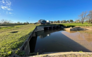 Fenómeno de El Niño: El Túnel Subfluvial y Aguas Santafesinas reforzaron el mantenimiento de los sistemas de desagüe