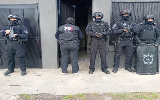 Con apoyo del sistema Lince, detuvieron a cuatro personas tras tres allanamientos en San Lorenzo