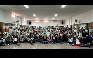 Vax Team: la activación de la campaña provincial alcanzó a más de 340 chicos y chicas en San Jorge