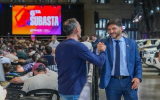 Pullaro abrió la mayor subasta de bienes incautados al delito: “Es un mensaje muy fuerte contra la criminalidad organizada y la impunidad”