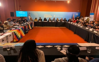 La provincia participó del histórico encuentro de conformación del Consejo Asesor y de Coordinación Indígena en Casa Rosada