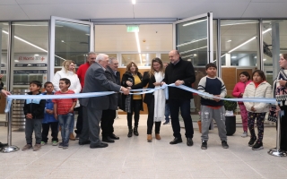 El gobernador Perotti inauguró la nueva Terminal de Ómnibus de Calchaquí