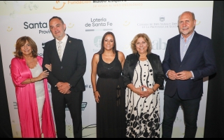 Perotti participó de la cena de gala de la Fundación “Mateo Esquivo” en la ciudad de Santa Fe