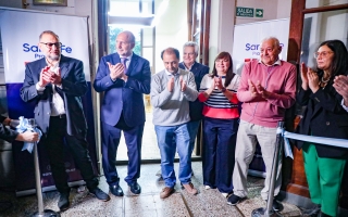 Perotti reinauguró la Sala de Periodistas de la Casa de Gobierno