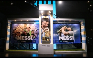 Experiencia Messi en el Museo del Deporte: comienza la primera etapa de reconocimiento al astro mundial