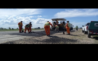 Rosario-Santa Fe: con 3 frentes de obra avanzan las reparaciones en la autopista